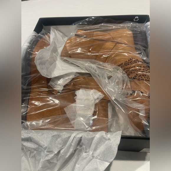 🤎🍂27 Edit Womens Kaiser Leather Pull On Whiskey Suede Booties Sz 9.5W NEW🤎🍂 - Picture 8 of 8